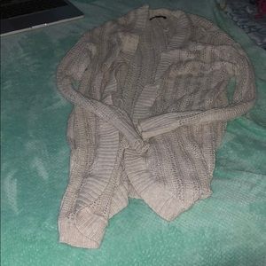 long AE cardigan with pockets